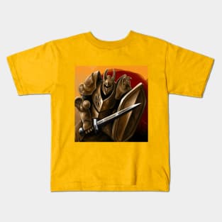 mustard knight Kids T-Shirt